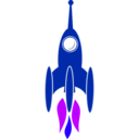 download 3 Booster Rocket clipart image with 225 hue color