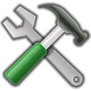 download Tools Hammer Spanner clipart image with 270 hue color
