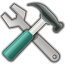 download Tools Hammer Spanner clipart image with 315 hue color