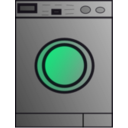 download Washing Machine clipart image with 270 hue color