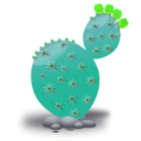 download Cactus clipart image with 90 hue color