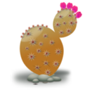 download Cactus clipart image with 315 hue color