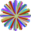 download Starburst 002 clipart image with 225 hue color