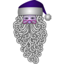 download Santa 1 clipart image with 270 hue color