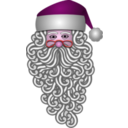 download Santa 1 clipart image with 315 hue color