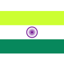 download Flag Of India clipart image with 45 hue color