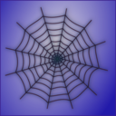 download Spider Web Icon 2 clipart image with 315 hue color