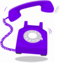 download Red Telephon clipart image with 270 hue color