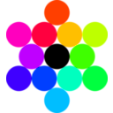 download 13 Circles Rainbow clipart image with 45 hue color