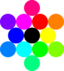 13 Circles Rainbow