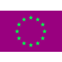 download Flag Of The European Union clipart image with 90 hue color