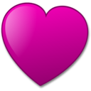 download Heart clipart image with 315 hue color