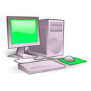 download Computer clipart image with 90 hue color