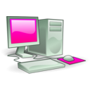 download Computer clipart image with 270 hue color