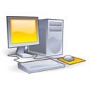 download Computer clipart image with 0 hue color