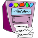 download Old Computer clipart image with 135 hue color