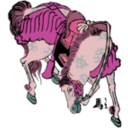 download Horse clipart image with 315 hue color