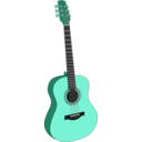 download Guitar 1 clipart image with 135 hue color