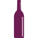 download Wine Bottle clipart image with 180 hue color