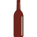 download Wine Bottle clipart image with 225 hue color