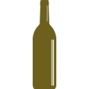 download Wine Bottle clipart image with 270 hue color