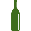 download Wine Bottle clipart image with 315 hue color