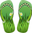 Thong Green With Grass And Flowers