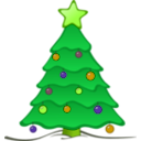 download Sapin 01 Xmas clipart image with 45 hue color