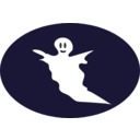 download Ghost clipart image with 45 hue color