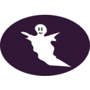 download Ghost clipart image with 90 hue color