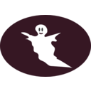 download Ghost clipart image with 135 hue color