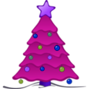 download Sapin 01 Xmas clipart image with 225 hue color