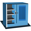 download Cupboard clipart image with 180 hue color