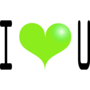 download Red Heart clipart image with 90 hue color