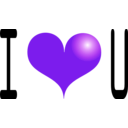 download Red Heart clipart image with 270 hue color