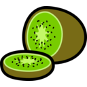 download Kiwi clipart image with 0 hue color