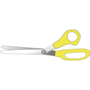 download Scissors Slightly Open clipart image with 45 hue color