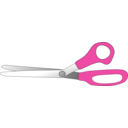 download Scissors Slightly Open clipart image with 315 hue color