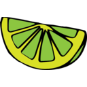 download Lemon clipart image with 0 hue color