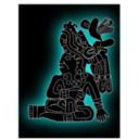 download Sello Azteca clipart image with 180 hue color