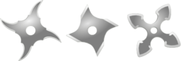 Silver Shurikens