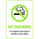 download No Smoking clipart image with 90 hue color