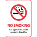 download No Smoking clipart image with 0 hue color