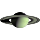 download Saturn clipart image with 45 hue color