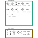 download Iec Electronic Circuit Symbols clipart image with 45 hue color