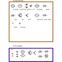 download Iec Electronic Circuit Symbols clipart image with 270 hue color