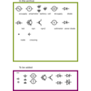 download Iec Electronic Circuit Symbols clipart image with 315 hue color