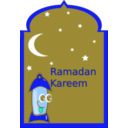 download Ramadan Kareem clipart image with 180 hue color