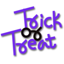 download Trick Or Treat clipart image with 270 hue color