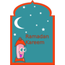 download Ramadan Kareem clipart image with 315 hue color